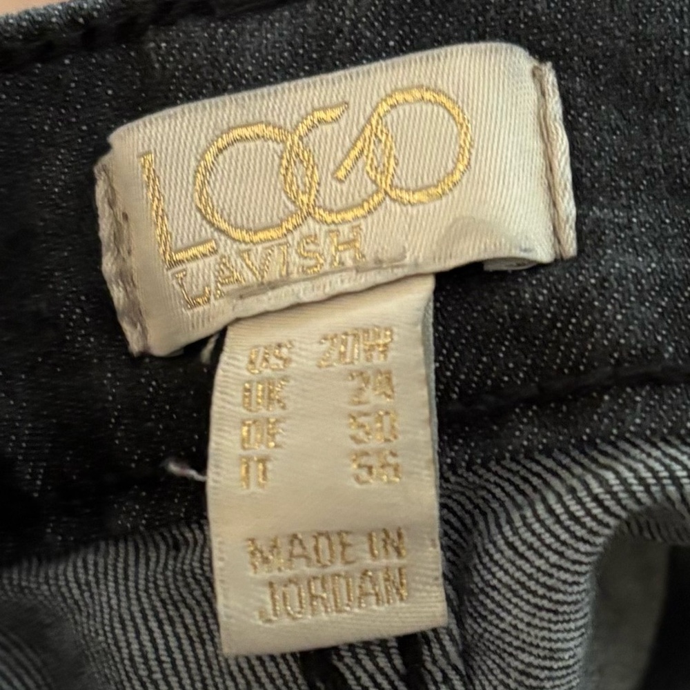 LOGO Lavish by Lori Goldstein Patchwork Boyfriend… - image 5